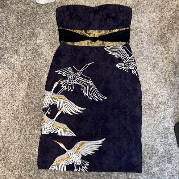 Anthropologie by Floreat Midnight Migration dress size 0 - Picture 4 of 11